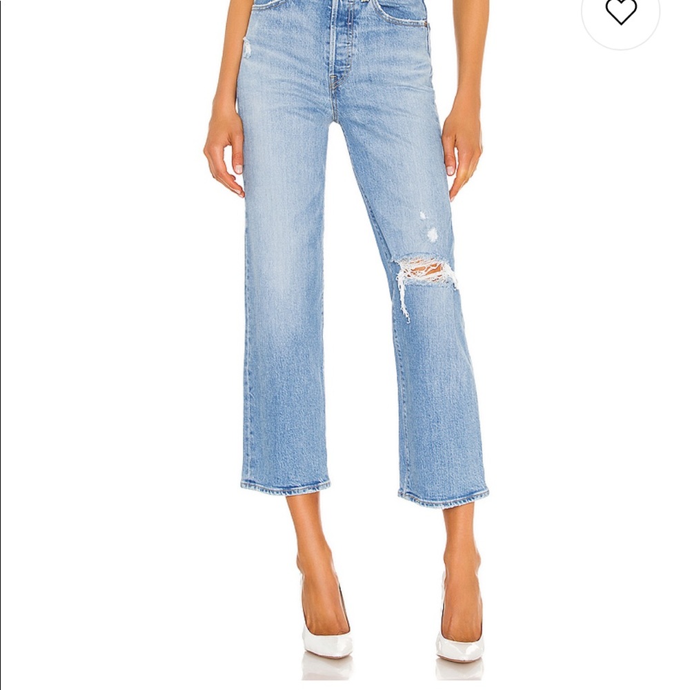 Levi’s Ribcage Straight in Tango Fade